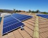 Photo of solar panels installed on an Adelaide home.